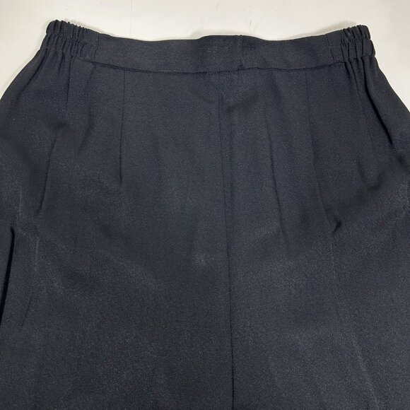 Vtg D.J. Summers Women 2Pc Jacket & Pants Set Black Purple Lace Line Sz 10 USA - Picture 8 of 13